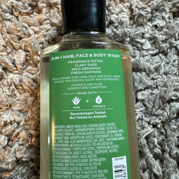 Bath & body works Champion men’s body wash - Picture 2 of 2